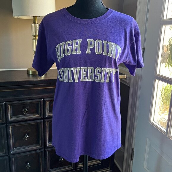 Tops - High Point University Tshirt Womens Small Purple - 0404